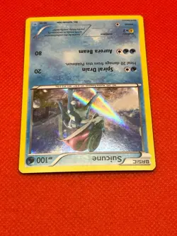 Pokemon Tcg Suicune 30/30 XY Trainer Kit Holo - Image 3