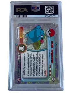 Pokemon Ivysaur 2000 Topps Chrome PSA 7 NM Near Mint - Image 4