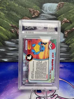 2000 Topps Chrome Squirtle #7 PSA 7 Pokemon T.V. - Image 2