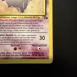 Wizards of the Coast Gengar Fossil Holo Rare 5/62 80 HP German 2000 - Image 5