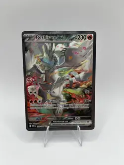 Reshiram ex 166/086 NM White Flare Special Illustration Rare Pokemon - Image 1