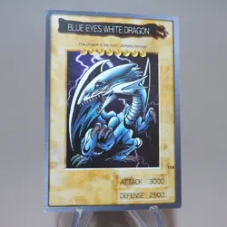 YuGiOh BANDAI Blue Eyes White Dragon Super Initial 1999 #118 EX English k785 - Image 2