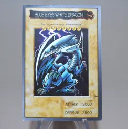 YuGiOh BANDAI Blue Eyes White Dragon Super Initial 1999 #118 EX English k785 - Image 4