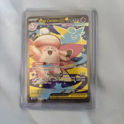 English Pokemon Perfect Order Mega Clefable Ex Full Art (103/088). - Image 1