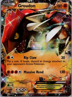 Groudon EX XY42 Holo XY Promos Pokemon TCG LP - Image 1