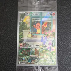 Pokemon TCG Scarlet & Violet Promo Holo Snorlax SVP 051 Charmander SVP 044 - Image 4