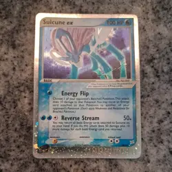 Suicune EX 94/95 Team Magma vs Team Aqua Cosmos Holo 2004 English Pokemon - Image 1