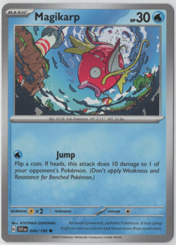 Pokemon - Scarlet & Violet Base Set - 044/198 - Magikarp - NM/M - Image 1