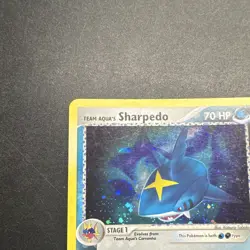 The Pokemon Company Team Aqua's Sharpedo 5/95 Team Magma vs Aqua Holo Rare 2004 - Image 2