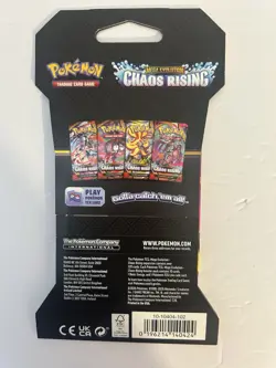 1 Pokemon Mega Evolution Chaos Rising Booster Bundle Box and 1 Booster Pack - Image 4