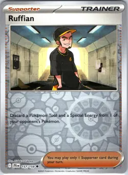 Ruffian 157/159 Uncommon Journey Together Pokemon Near Mint - Image 1