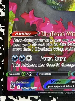 Pokemon TCG Galarian Moltres v Astral Radiance TG20/TG30, Near Mint - Image 5