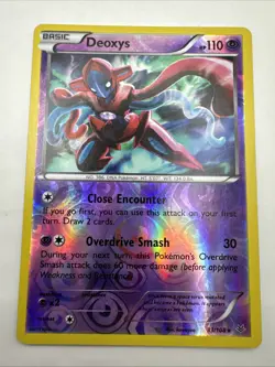 Pokemon TCG Deoxys Roaring Skies 33/108 Reverse Holo Holo Rare - Image 1