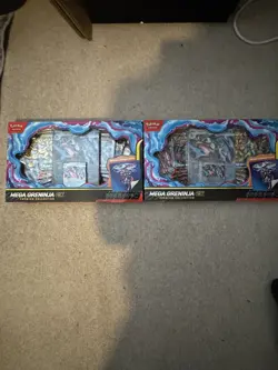 Pokemon TCG Mega Greninja EX Premium Collection Box Promo English Holo - Image 1