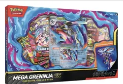 Pokemon TCG Mega Greninja EX Premium Collection Box Promo English Holo - Image 3
