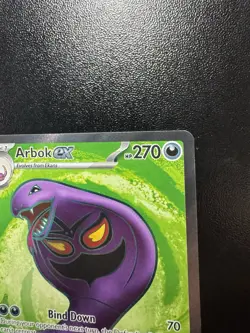 Arbok ex Sv: Scarlet & Violet 151 185/165 Ultra Rare Full Art Holo Pokemon TCG - Image 4