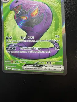 Arbok ex Sv: Scarlet & Violet 151 185/165 Ultra Rare Full Art Holo Pokemon TCG - Image 5