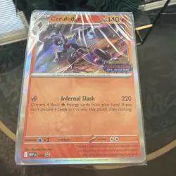 Ceruledge 014 MEP Promo Stamped Phantasmal Flames Pokemon TCG - SEALED DECK - Image 1