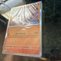 Ceruledge 014 MEP Promo Stamped Phantasmal Flames Pokemon TCG - SEALED DECK - Image 2