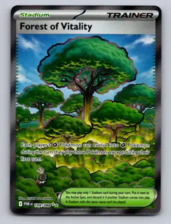 FOREST OF VITALITY 109/088 ULTRA RARE PERFECT ORDER POKEMON HOLO NM - Image 1
