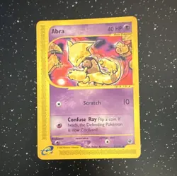 Abra 93/165 Expedition Base Set Common Regular Pokemon TCG English - Image 1