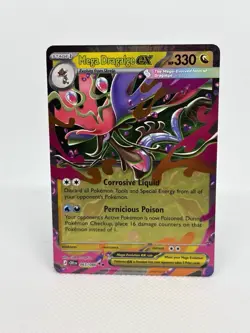 Mega Dragalge ex - 065/086 #65/86 (Holo) (NM) ME04: Chaos Rising CRI Pokemon - Image 1