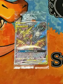 Pokemon-Moltres & Zapdos & Articuno GX SM210/248 - SM Promos Holofoil SEALED #3 - Image 1