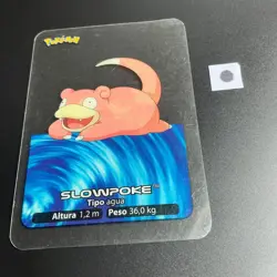 #79 Flegmon Slowpoke Pokemon Karte Nintendo Lamincards Edibas 2005 Vintage - Image 3