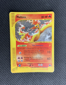 Pokemon Moltres Holo H20/H32 - Skyridge English - Rare Holo 2003 Vintagne SWIRL - Image 1