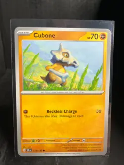 Cubone - 072/142 - Stellar Crown - NM/M - Pokemon card - Image 1