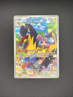Iono's Kilowattrel 163/159 Journey Together Illustration Rare Full Art Pokemon - Image 1