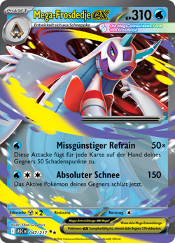 Pokemon Mega-Frosdedje ex Erhabene Helden 047/217 - Image 1