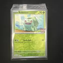 Bulbasaur - (Best Buy Exclusive) 001/165 Miscellaneous Cards & Products Reverse - Image 1