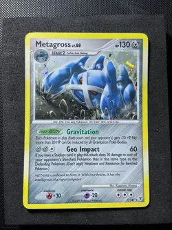 2009 METAGROSS #7/147 SUPREME VICTORS POKEMON CARD- RARE- HOLO NM SV2 - Image 1