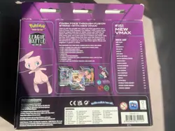 Mew V & Mew Vmax League Battle Deck Fusion Strike Pokemon Card Near Mint - Image 2