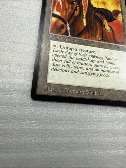 MTG ARABIAN NIGHTS: 1x NM/M Jandor's Saddlebags Magic the Gathering Card Untap - Image 2
