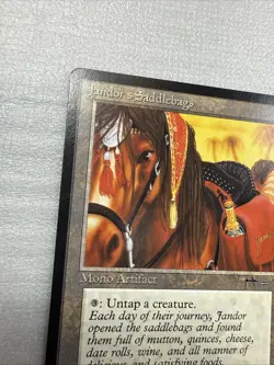 MTG ARABIAN NIGHTS: 1x NM/M Jandor's Saddlebags Magic the Gathering Card Untap - Image 5