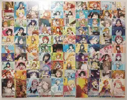 Lot of 100 Japanese Weiss Weiβ Schwarz Love Live! Trading Card set - Image 1