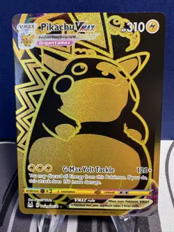Pokemon TCG Pikachu VMAX TG29/TG30 SWSH11: Lost Origin Ultra Rare Gold Holo - Image 1