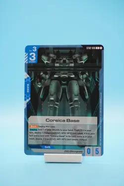 Corsica Base - ST02-016 NM - Gundam Card Game - Image 1