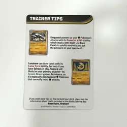Kangaskhan Trainer Tips Card Pokemon Mega Evolution - Image 3