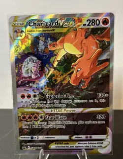 Charizard VSTAR SWSH262 SWSH: Sword & Shield Promo Cards Holo Mint To Near Mint - Image 1