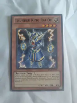 YUGIOH THUNDER KING RAI-OH RYMP-EN074 COMMON 1ST ED NM - Image 1