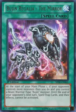 Bujin Regalia - The Mirror - SHSP-EN063 - Rare - 1st Edition Lightly Played Shad - Image 1