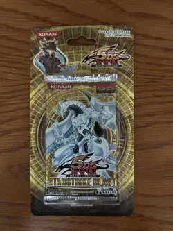 Yugioh Starstrike Blast Blister Pack 1st Edition Sealed - Image 1