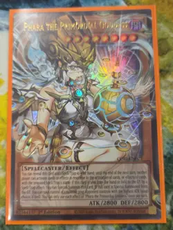 Yugioh! 1x Phara the Primordial Goddess Extended Art CORI-EN022 Ultra Rare NM - Image 1