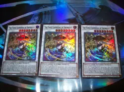 3x The Three Champions of Swordsoul 1st Edition Super Rare CORI-EN100 Yu-Gi-Oh! - Image 1