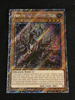 RA05-EN033 Primite Dragon Ether Beryl Platinum Secret Rare 1st Ed YuGiOh - Image 1