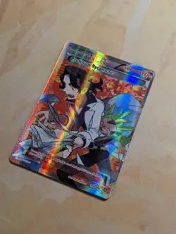 Professor Sycamore Steam Siege Full Art Ultra Rare Card Pokemon TCG 114/114 MINT - Image 3