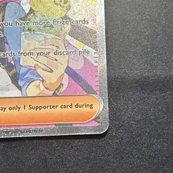 Rosa’s Encouragement 115/080 Special Art Rare Pokemon TCG NM SAR Trainer - Image 5